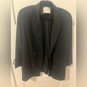 Everlane Black Oversized Blazer